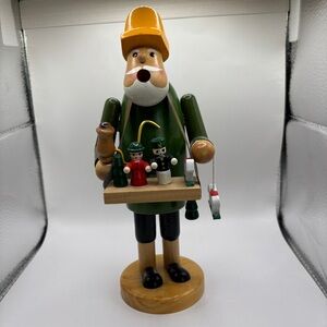 Holiday The German Smoker(Toymaker)/ Incense Burner 9in (22.8cm) Tall